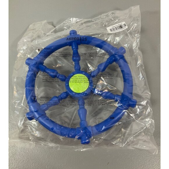 Backyard Discovery Premium Steering Wheel - Blue and Lime - NO HARDWARE - Picture 1 of 2
